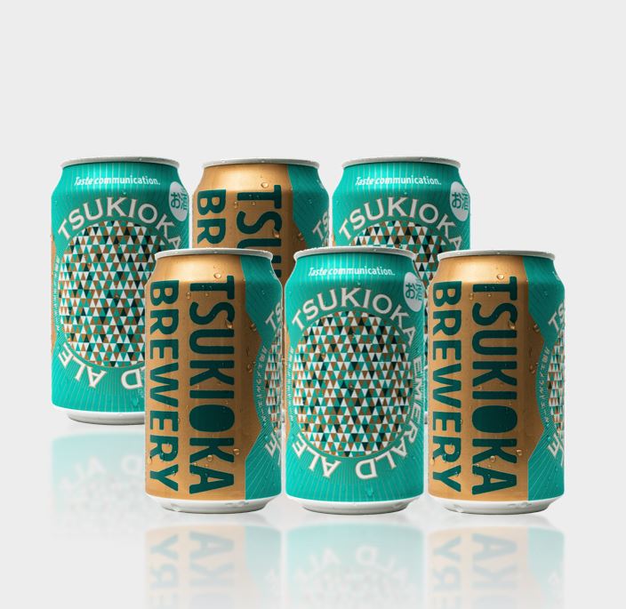 『月岡ブルワリー 6缶ビールギフトセット -エメラルドエール-』