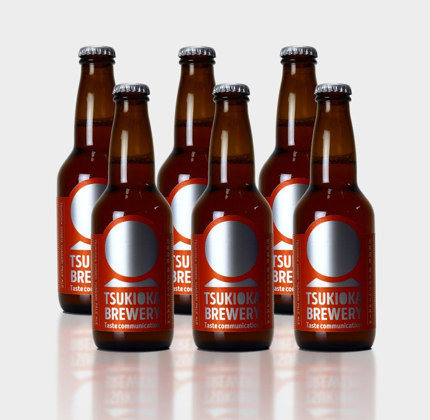 TSUKIOKA ONSEN YUAGARI PALE ALE 【月岡温泉湯上がりペールエール】6本セット