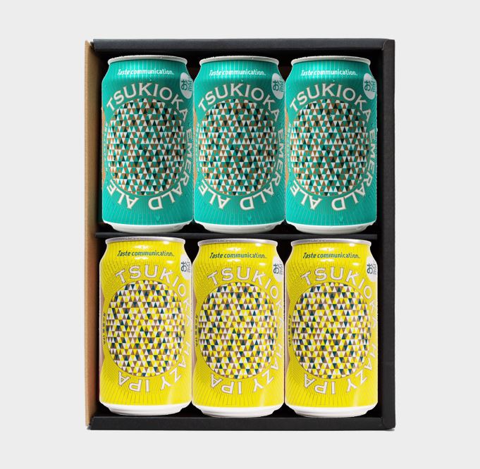 『月岡ブルワリー 6缶ビールギフトセット　2種』6缶セット