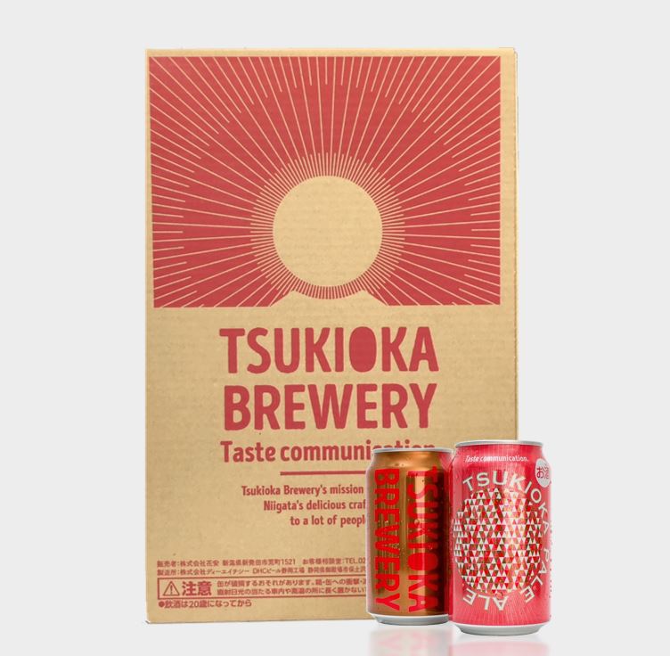 【TSUKIOKA PALE ALE　月岡ペールエール】350ml缶Ver.　ケース（24缶入り）